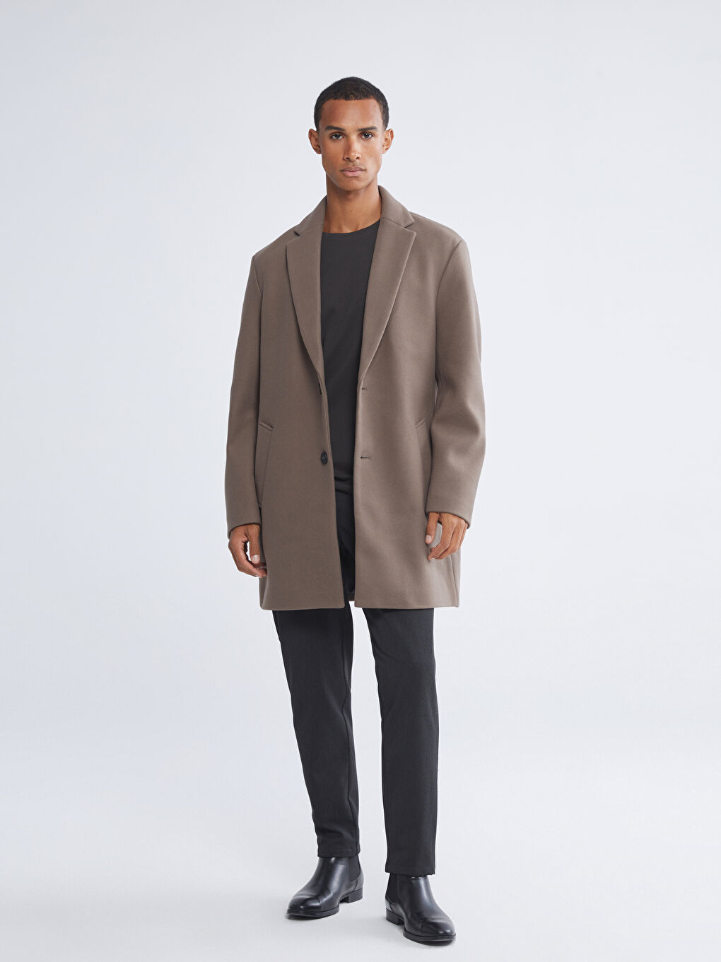 სტანდარტული ნიმუში მამაკაცის შარმის ქურთუკი-1