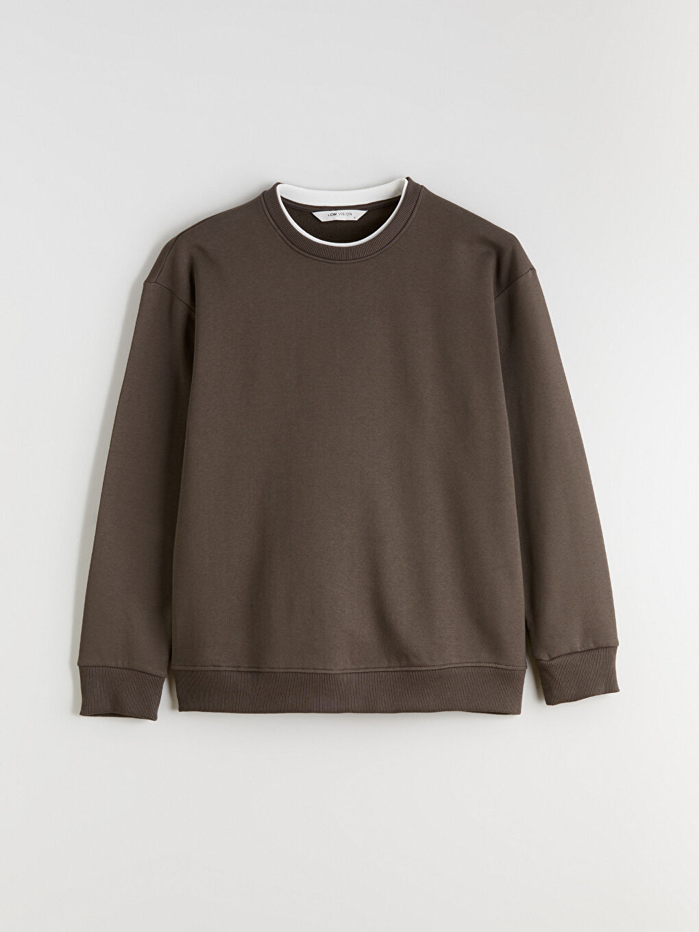 Crew Neck Men's Thick Sweatshirt