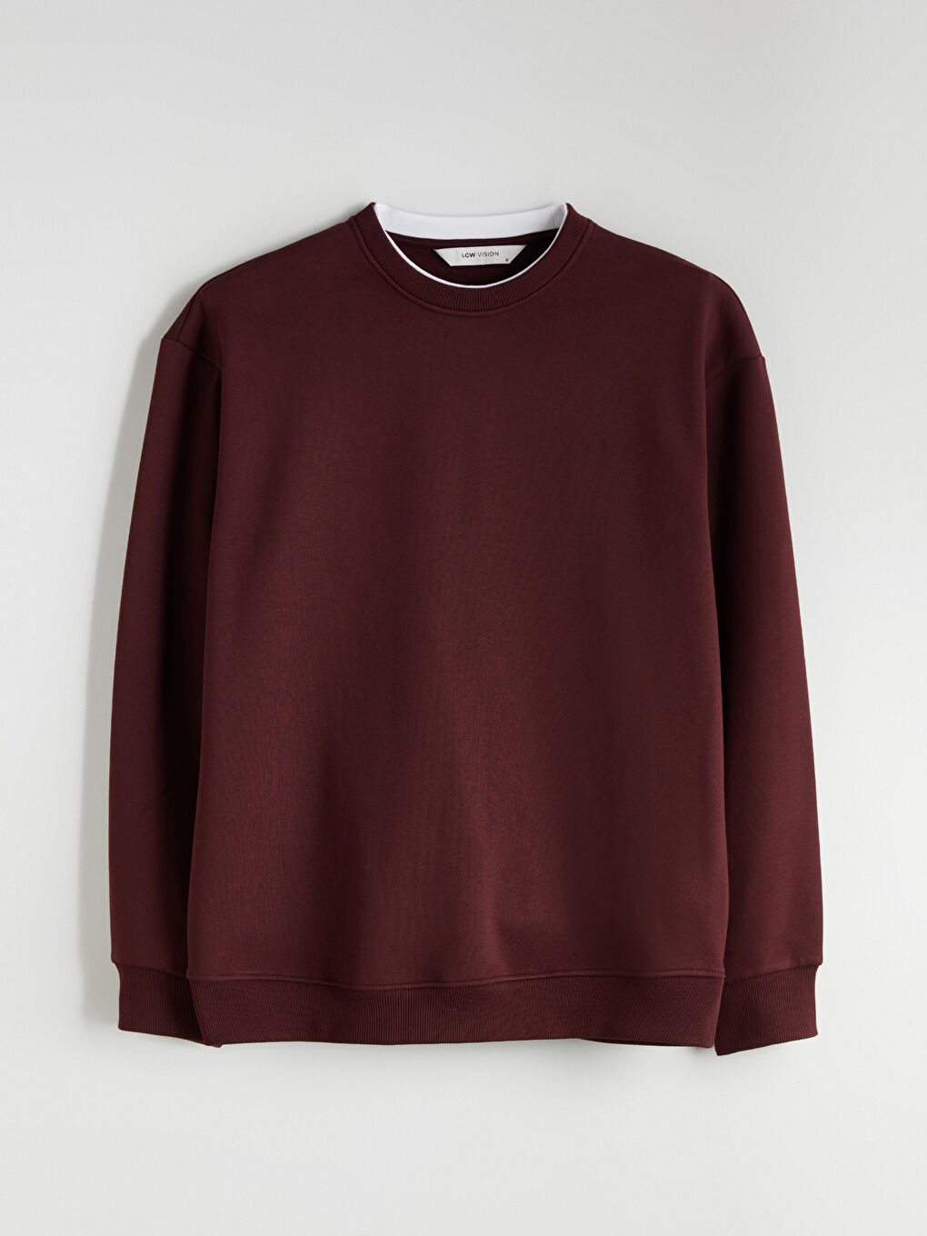 Crew Neck Men's Thick Sweatshirt-4