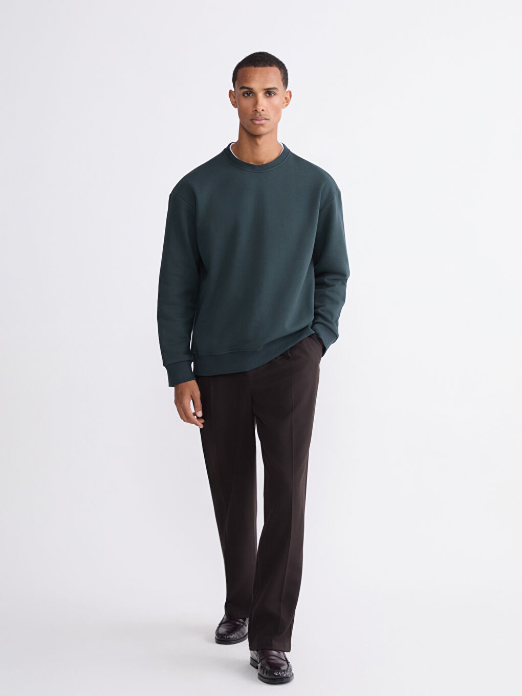 Man GREEN Sweatshirt-1