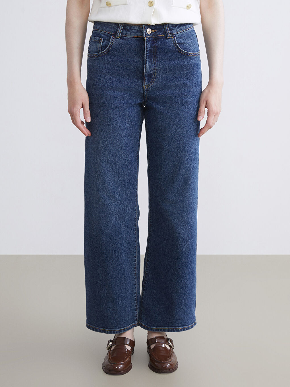 LCW Jeans Wideleg Women's Jeans -W55726Z8-309