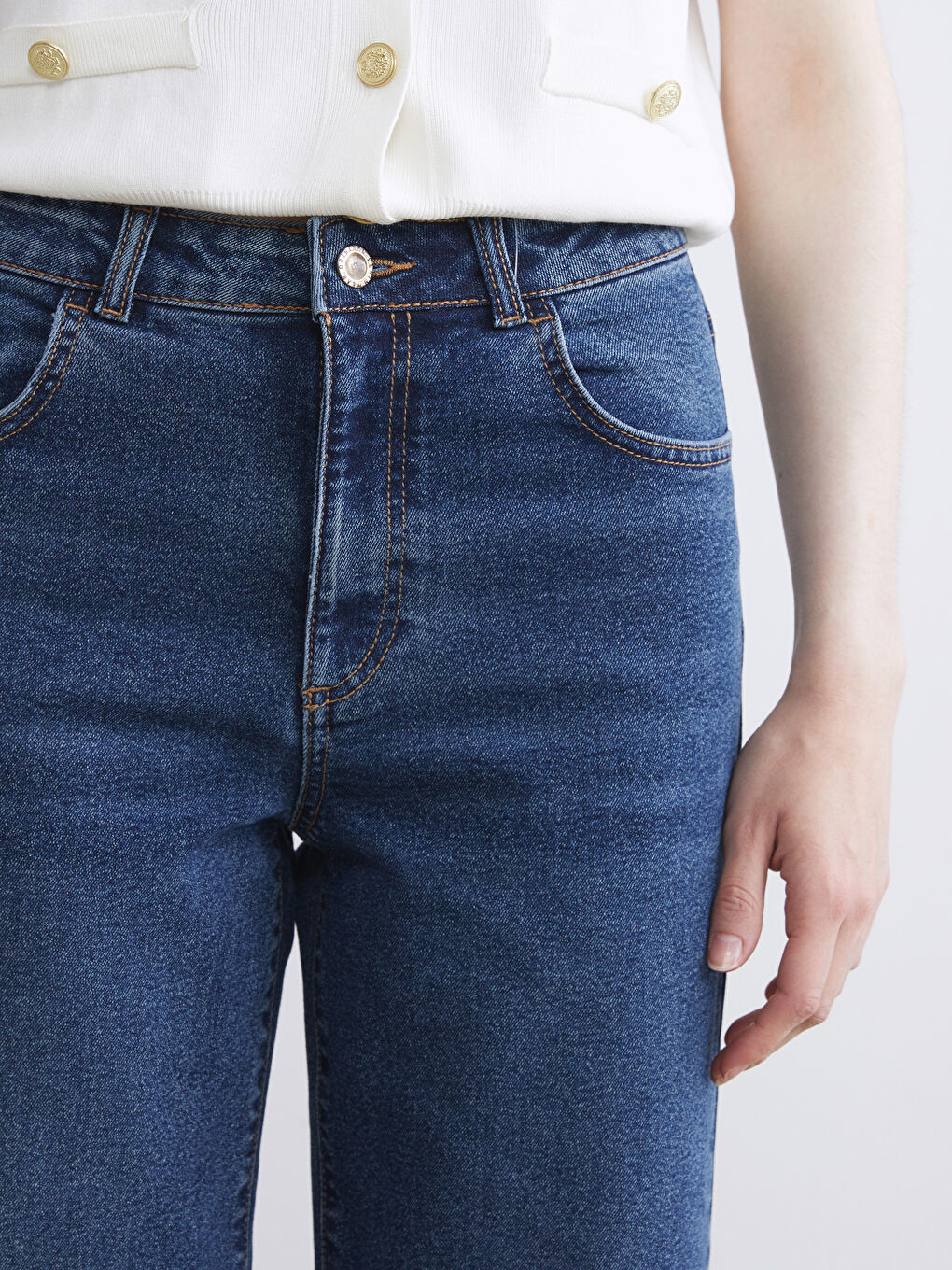 LCW Jeans Wideleg Women's Jeans -W55726Z8-309