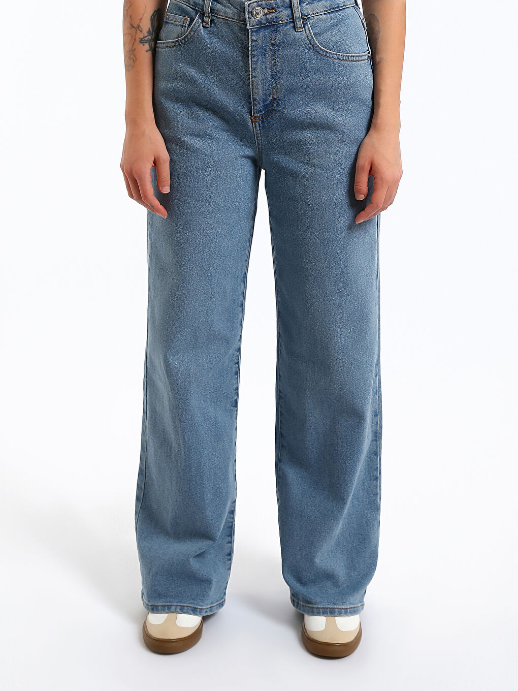 Wideleg Women's Jeans-1