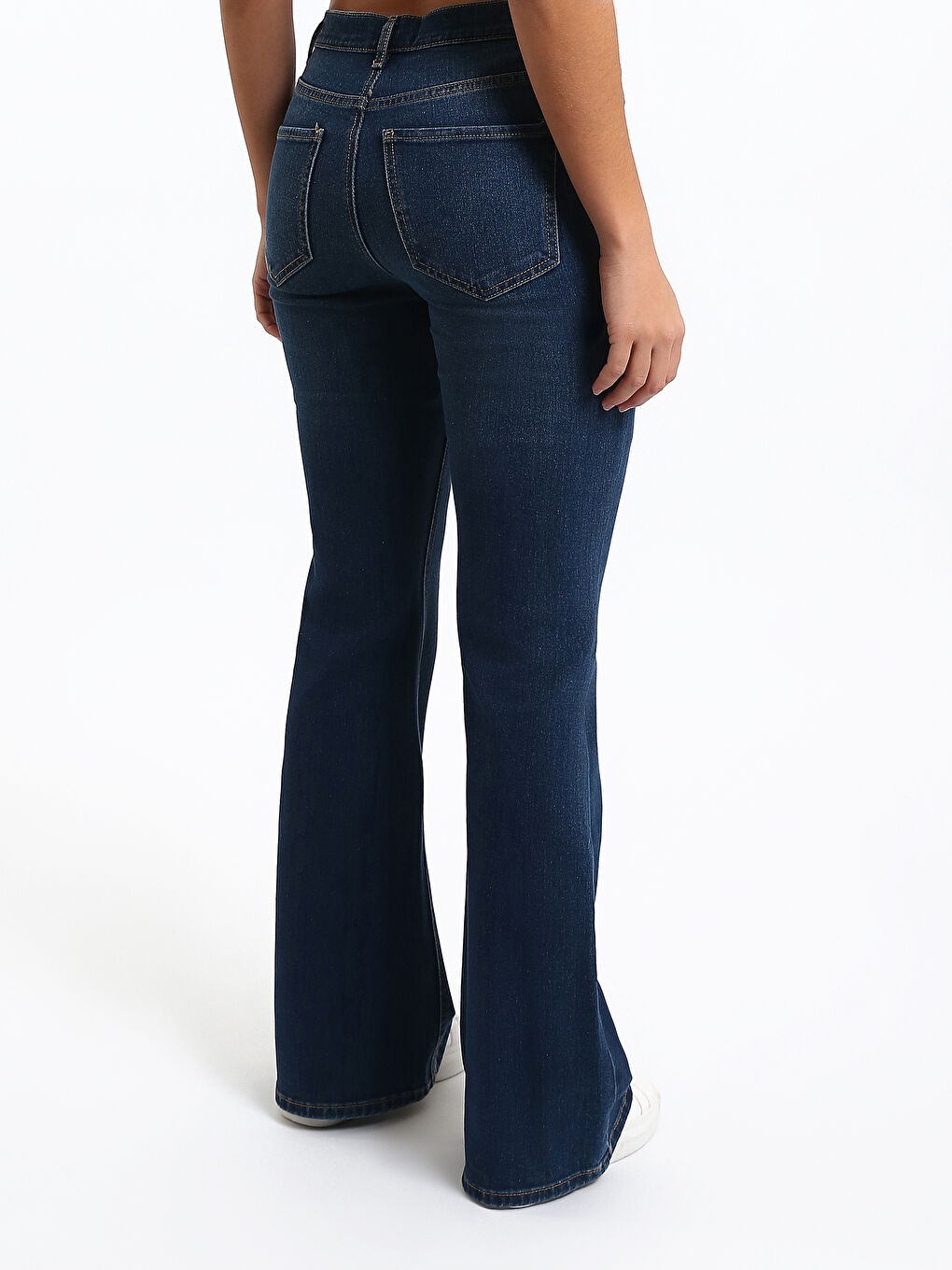 جينز المريخ واسع للسيدات-4