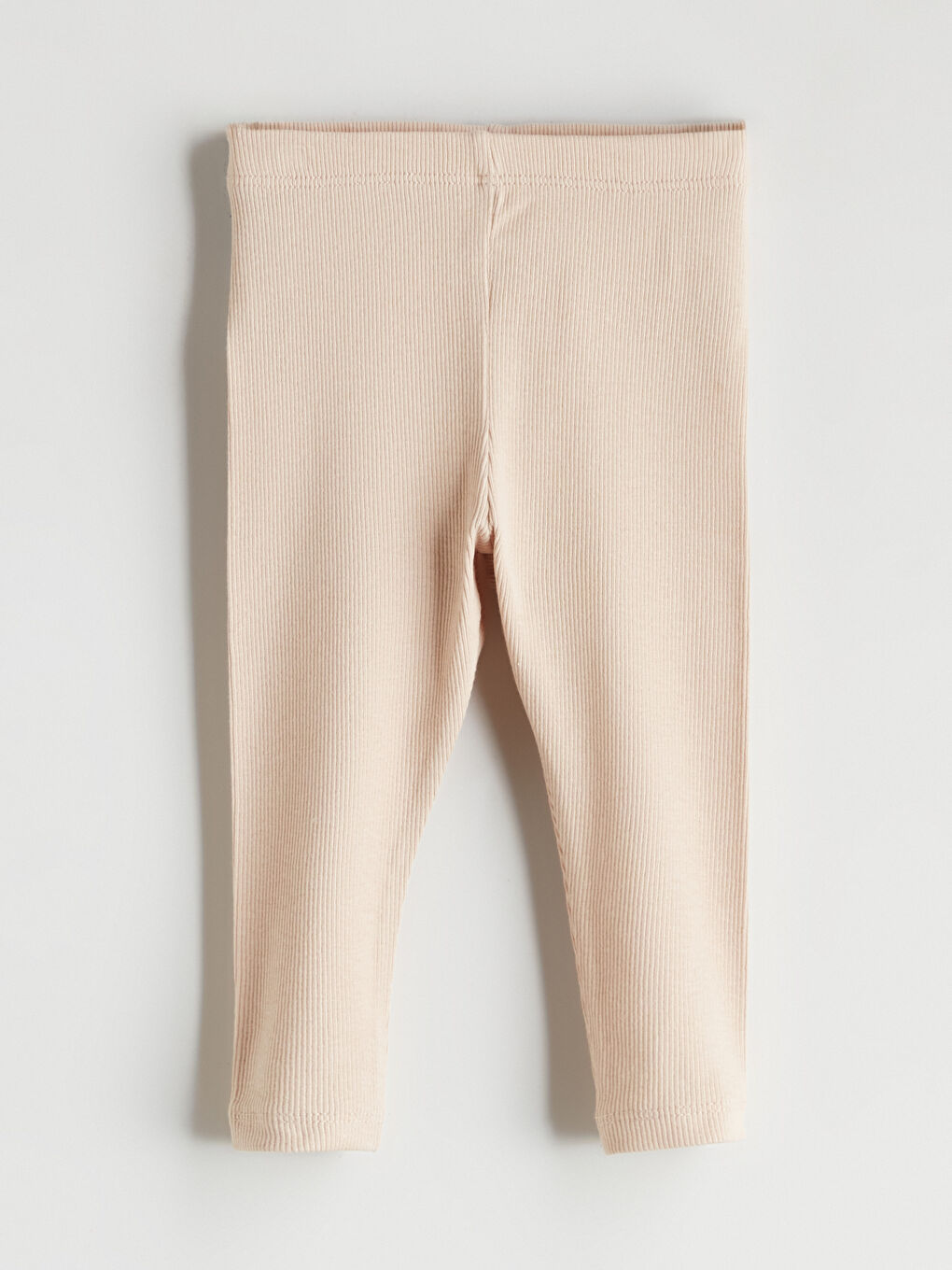 Bej Beli Lastikli Erkek Bebek Tayt-2