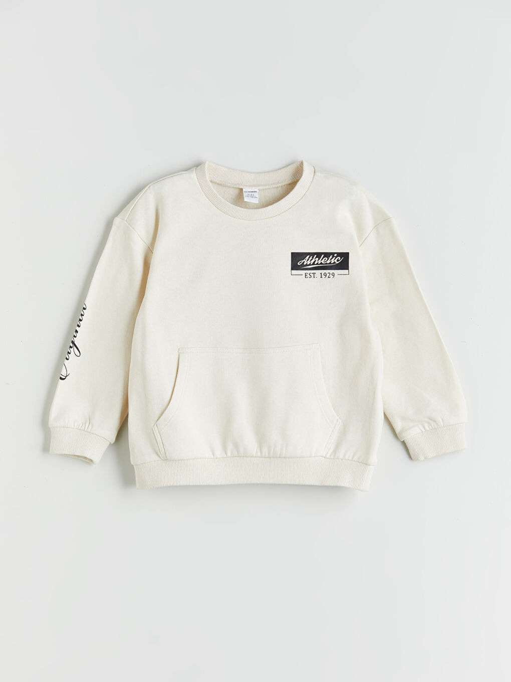 LCW Kids Crew Neck Printed Boys' Sweatshirt 2 Pack -W55840Z1-QVK