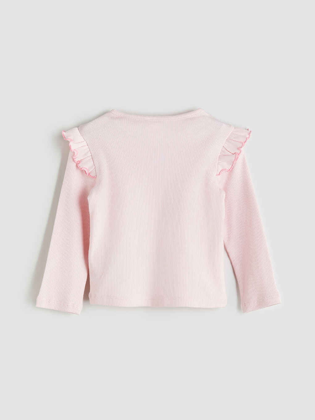 LCW Kids Majica sa okruglim izrezom, štampana, za devojčice -W55850Z1-QVR