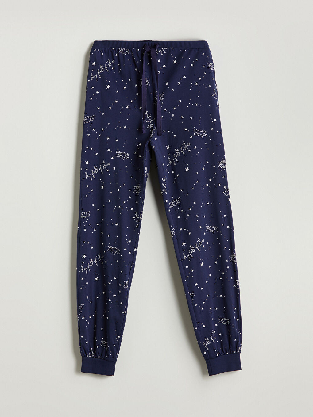 LCW DREAM Elasticated Waist Printed Women's Jogger Pyjama Bottoms -W55873Z8-LSJ