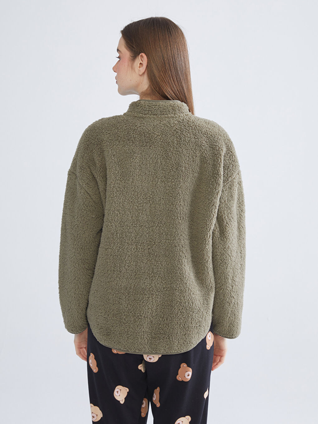 Woman GREEN Pyjama Top-3