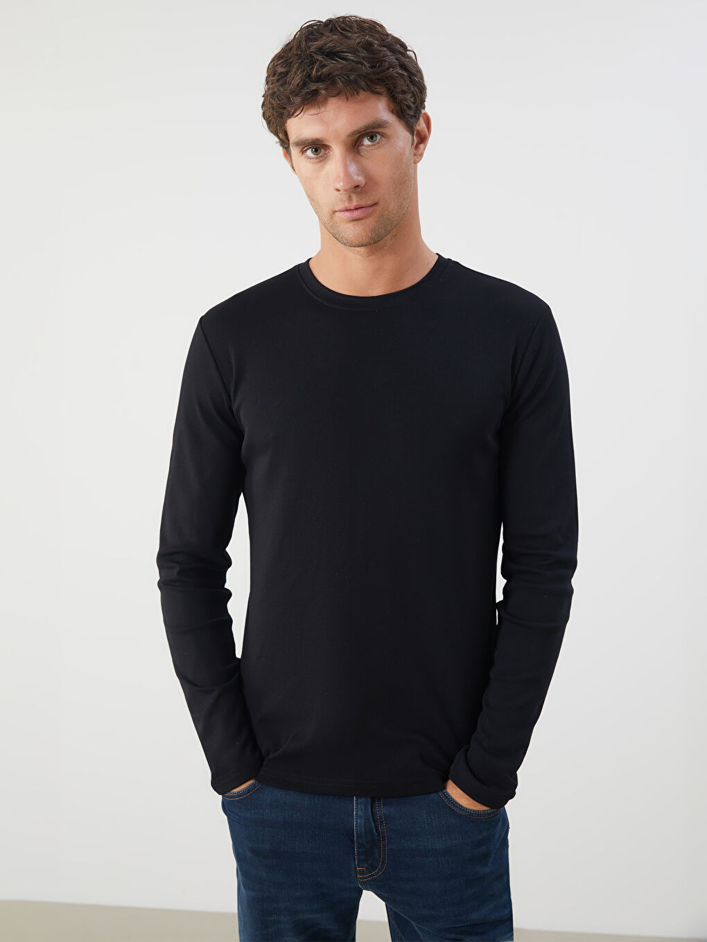 Sweat-shirt pour Hommes à Col Rond