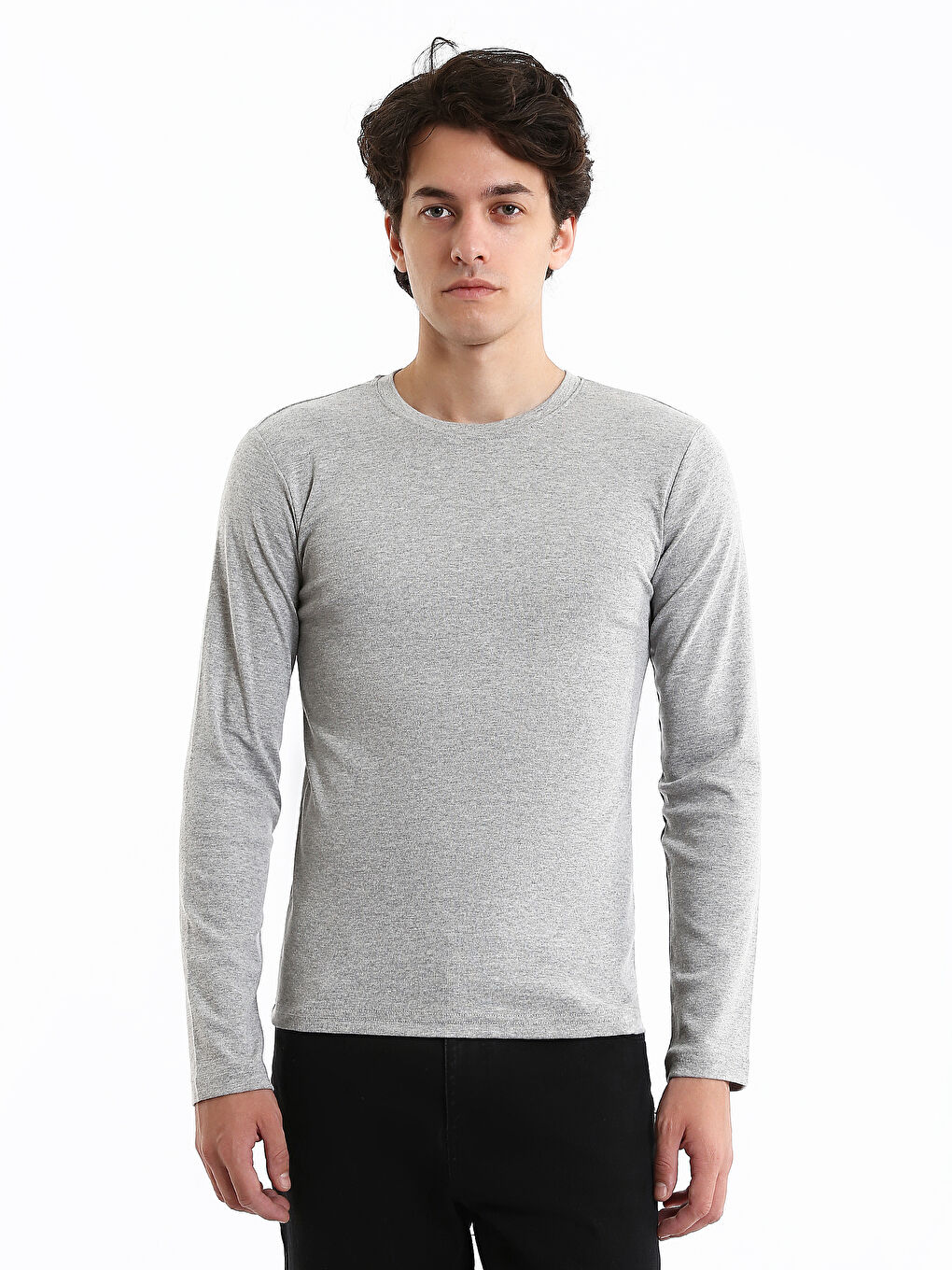 Sweat-shirt pour Hommes à Col Rond