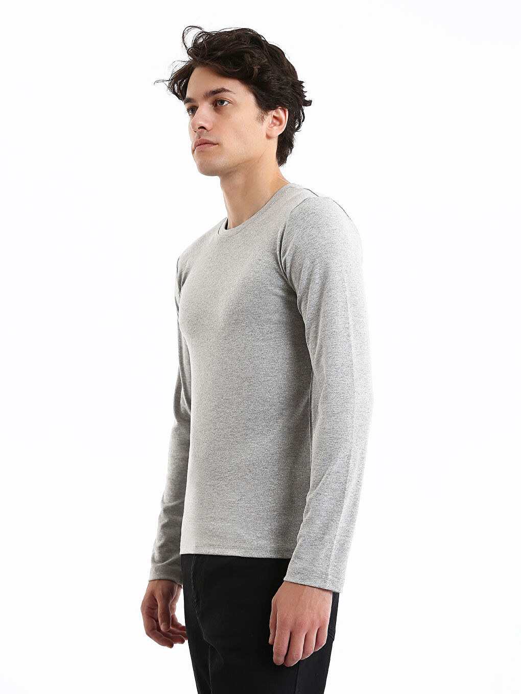 Sweat-shirt pour Hommes à Col Rond-3