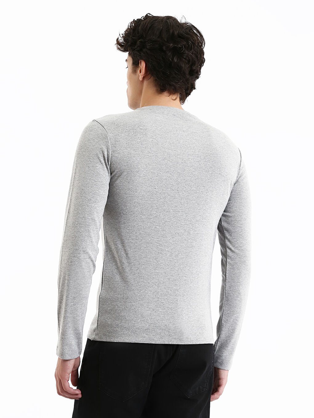 Sweat-shirt pour Hommes à Col Rond-4