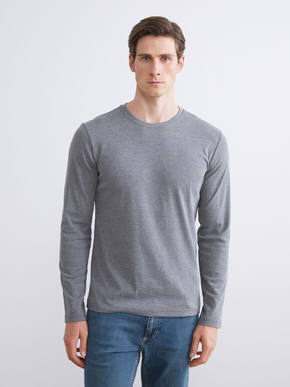 Sweat-shirt pour Hommes à Col Rond