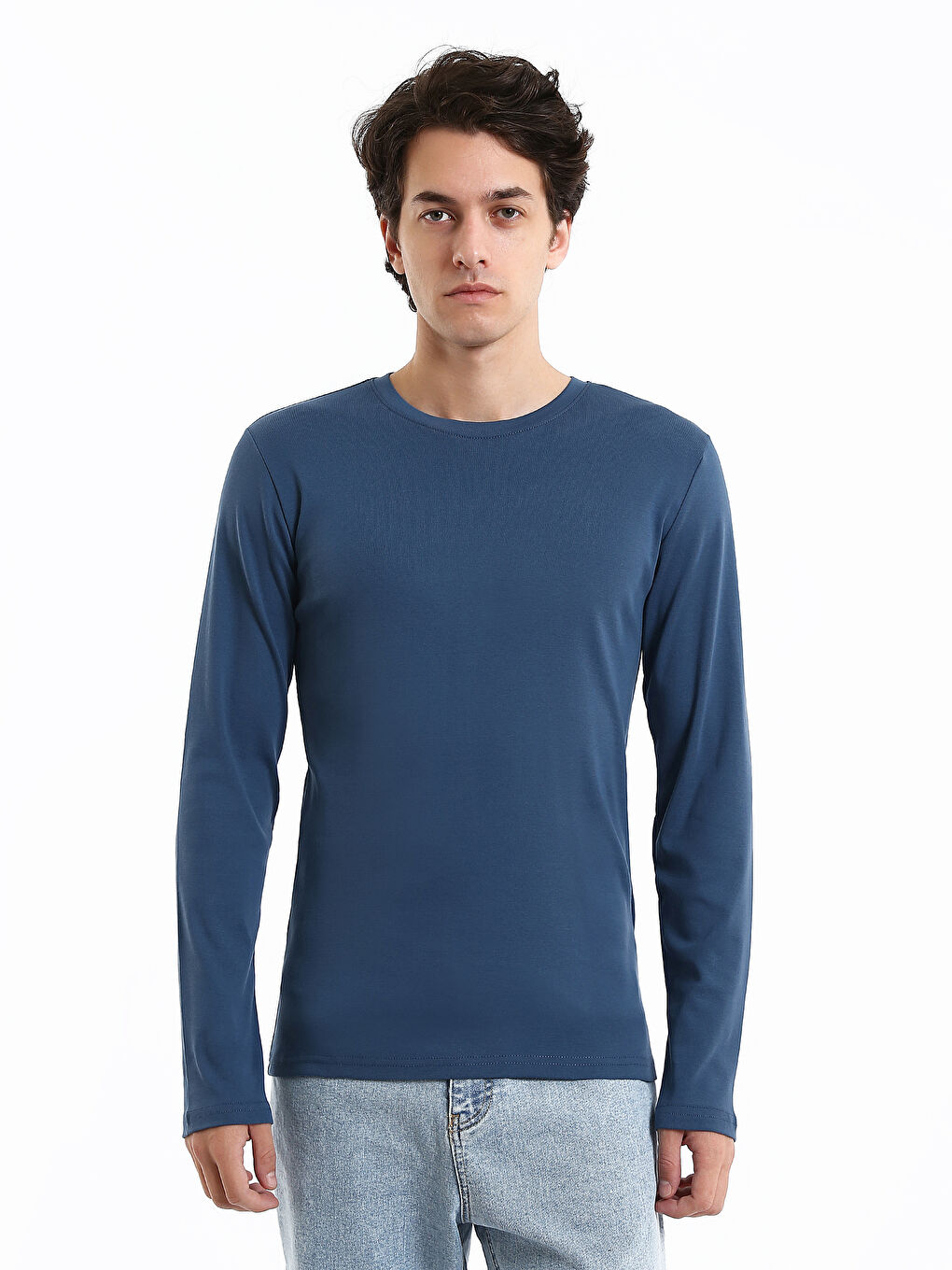 Sweat-shirt pour Hommes à Col Rond