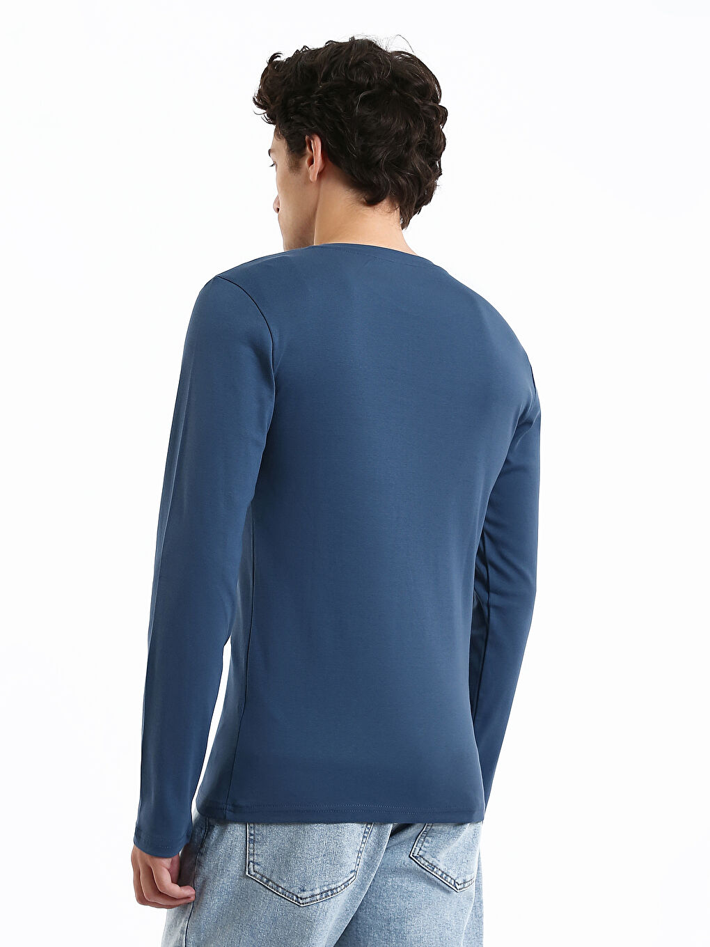 Sweat-shirt pour Hommes à Col Rond-4