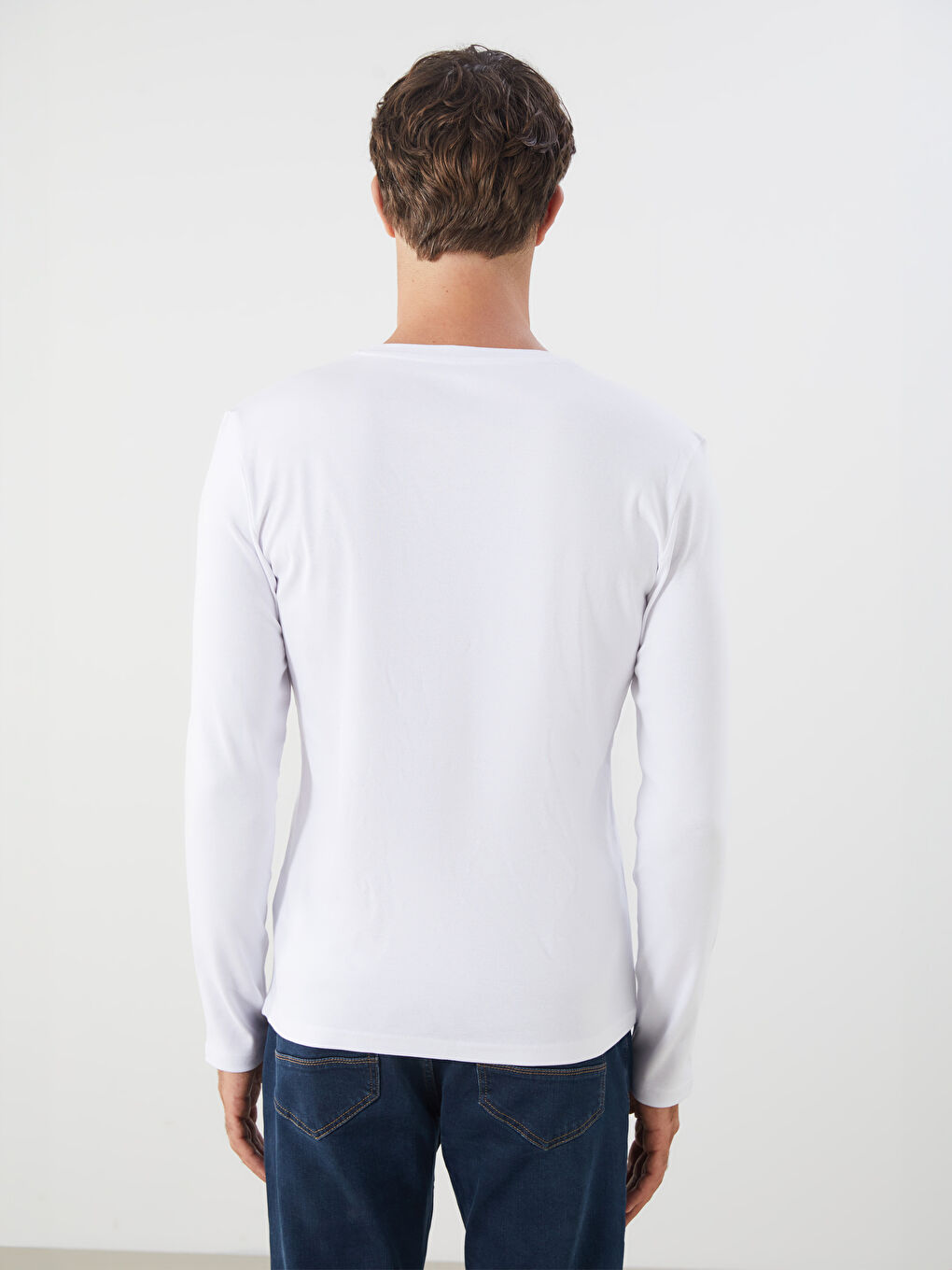 Crew Neck Men's Sweatshirt-3