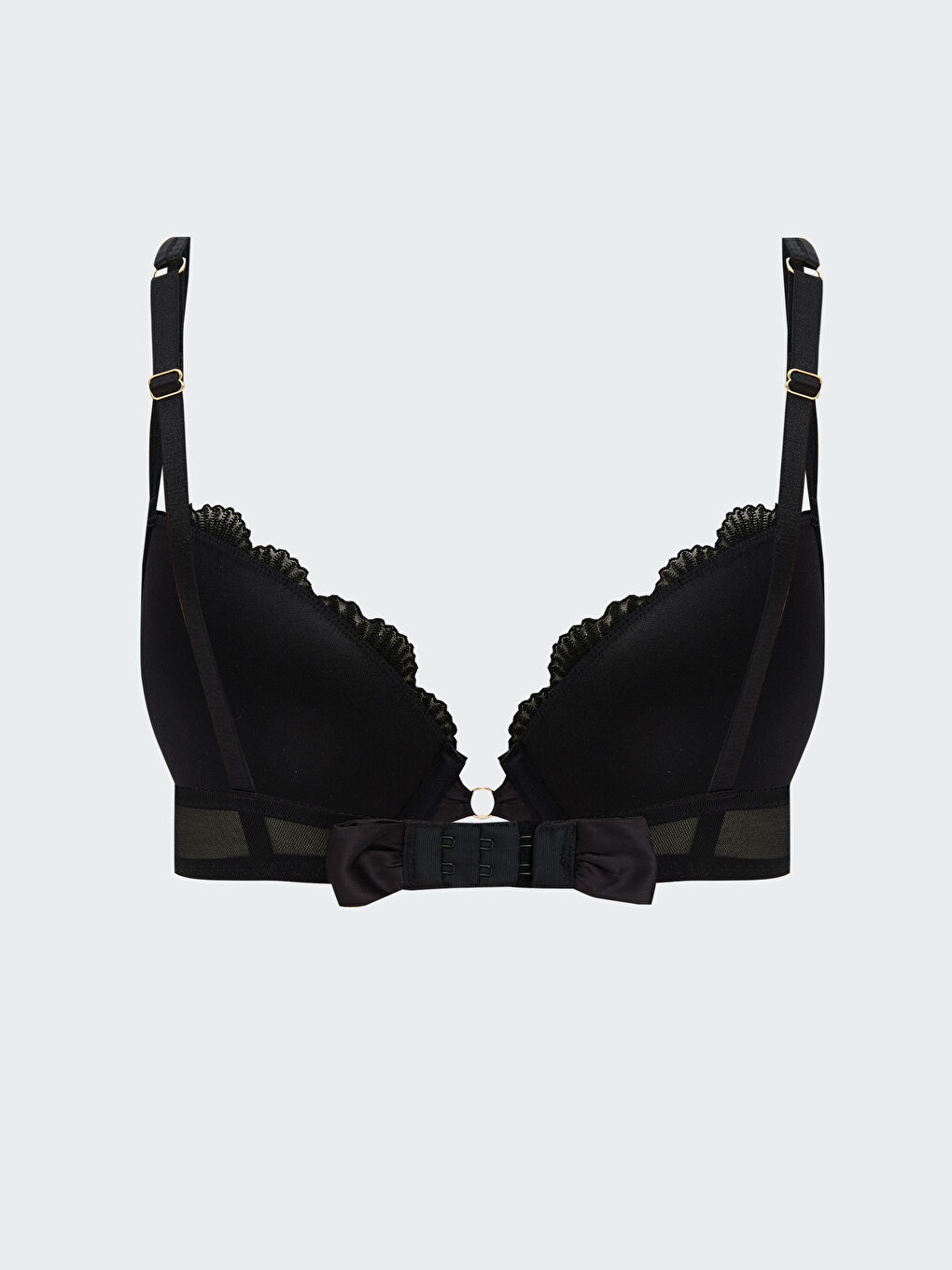 Wired Half Padded Lace T-Shirt Bra-1