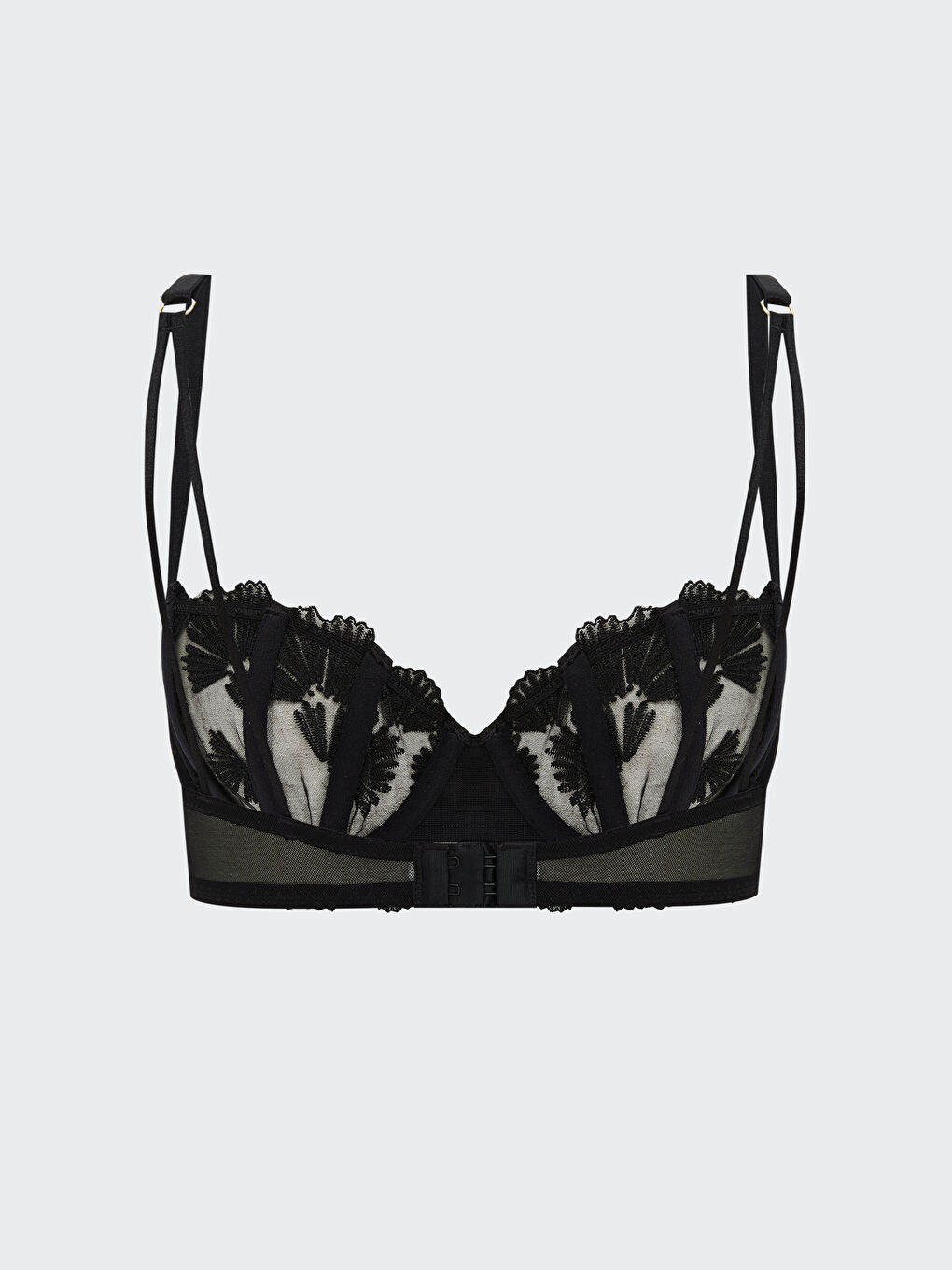 Woman BLACK Fancy Bra-1