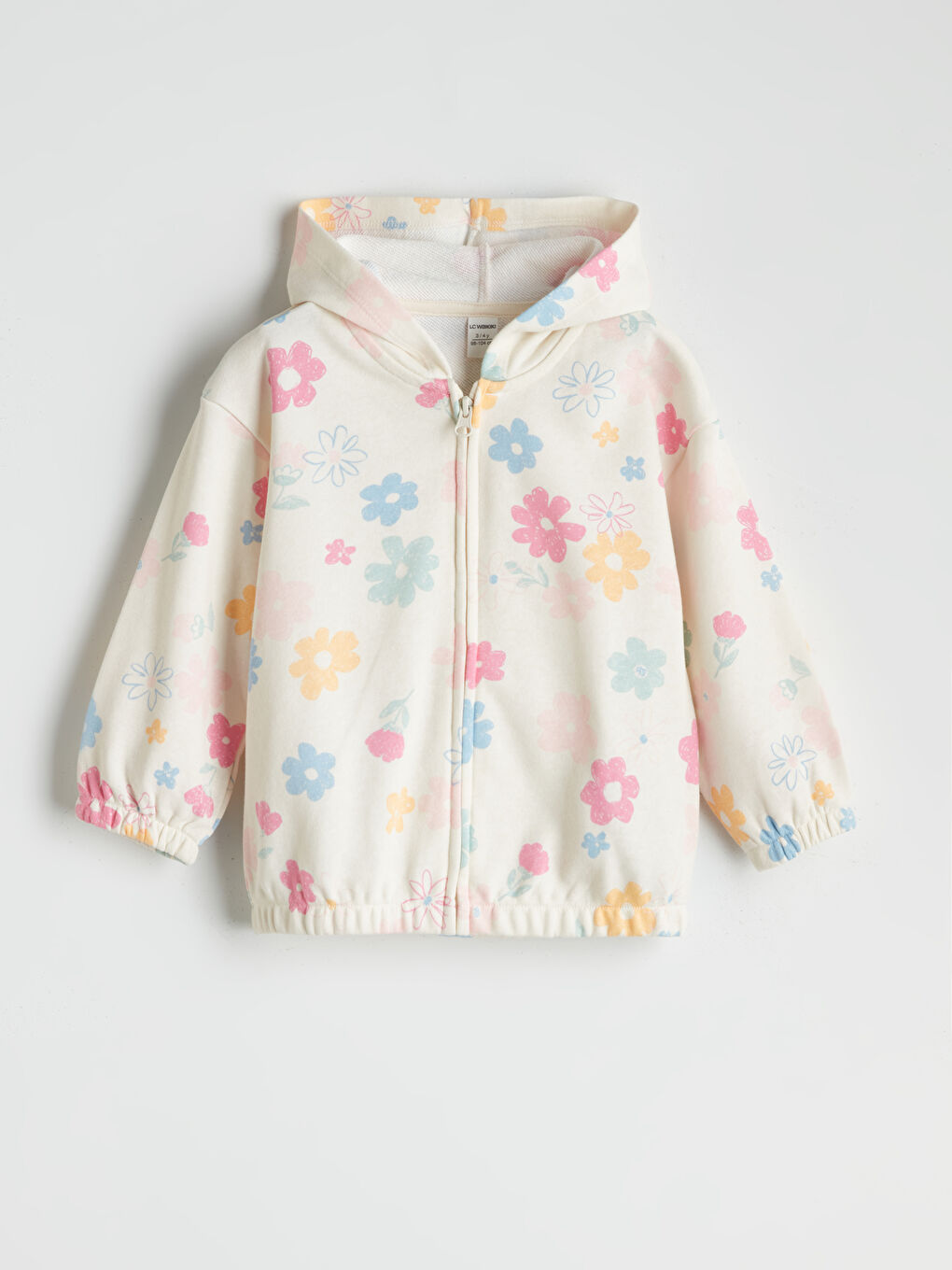 LCW Kids Girl ECRU Cardigan -W56011Z1-LRA