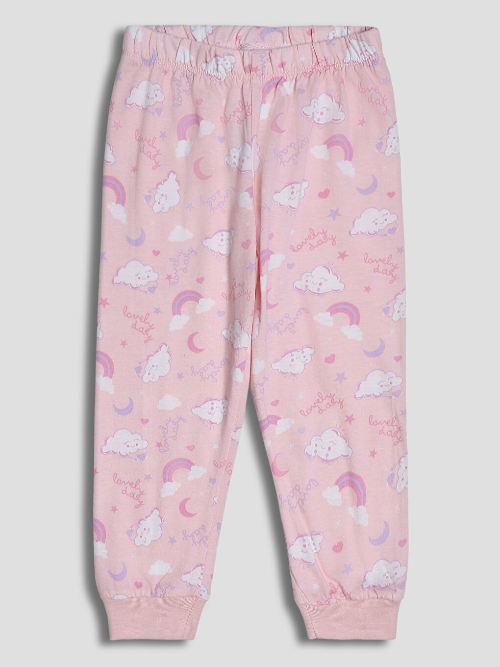 Printed Girls' Pyjama Set-4