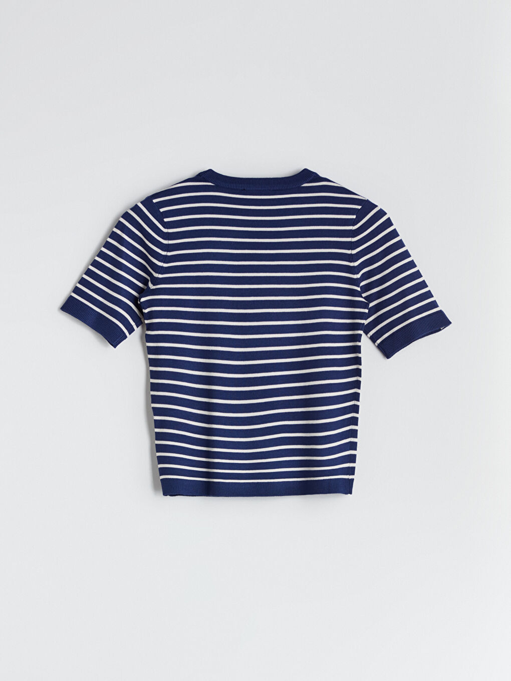 LCW Vision Crew Neck Striped Women's Knitwear Sweater -W56042Z8-LGS