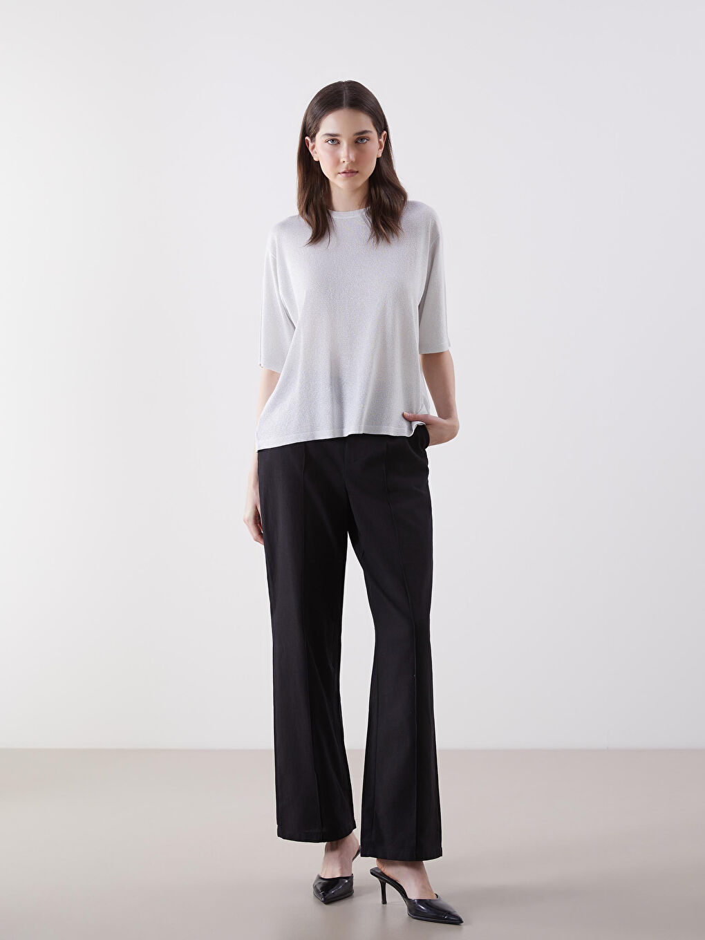 LCW Vision Woman MIX Sweater -W56048Z8-SLS