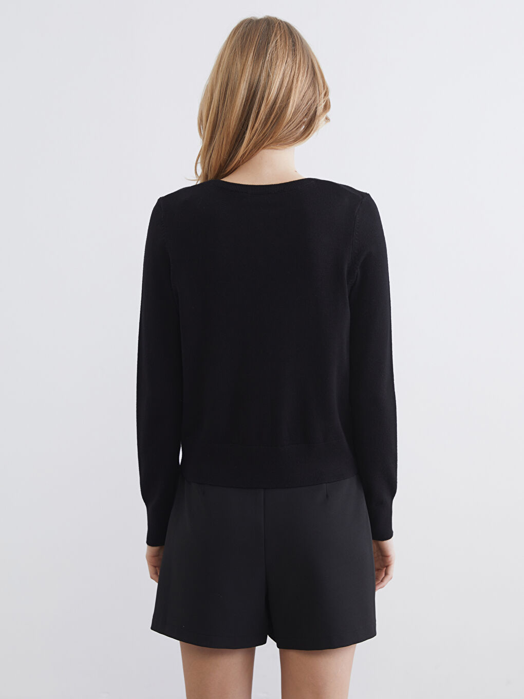 әйелдерге арналған трикотаж кардиган-3