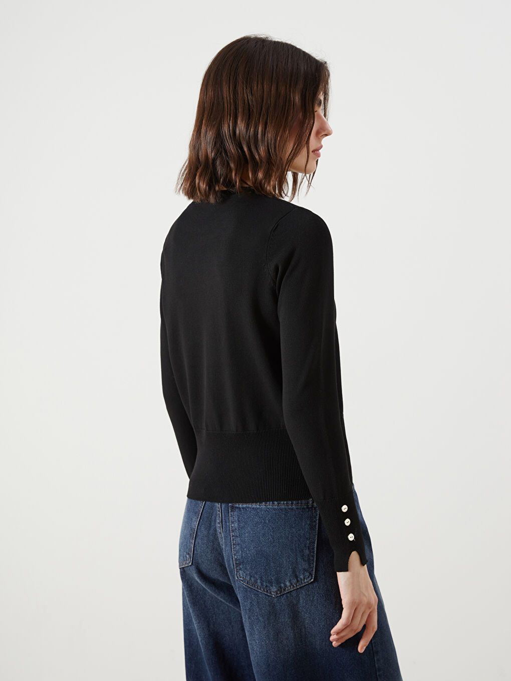 LCW Vision Crew Neck Women's Sweater -W56061Z8-CVL