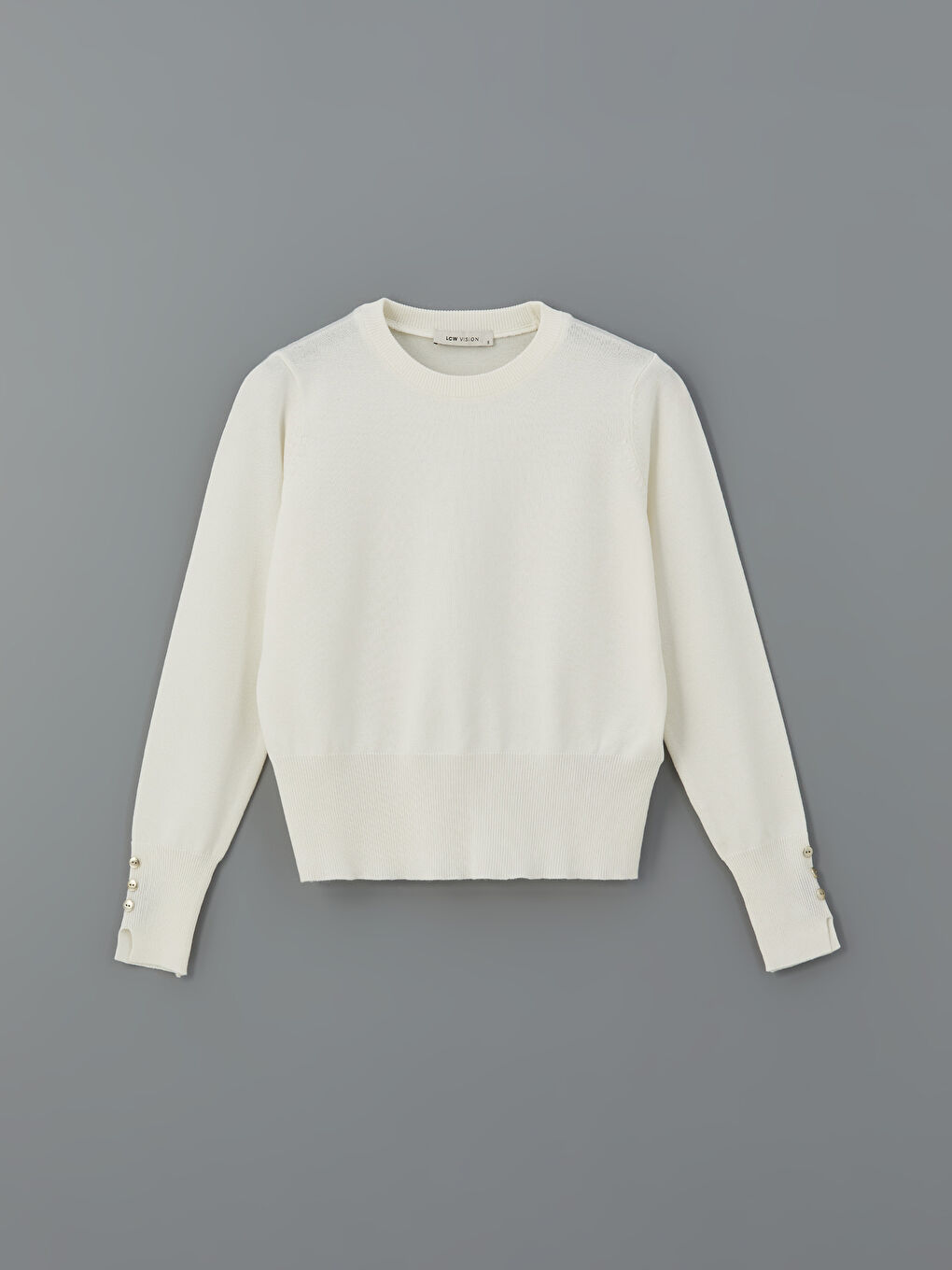 LCW Vision Woman ECRU Jumper -W56061Z8-FDU