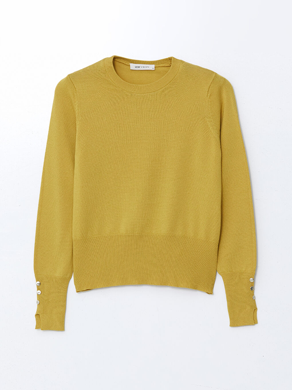 LCW Vision Crew Neck Women's Knitwear Sweater -W56061Z8-FHT