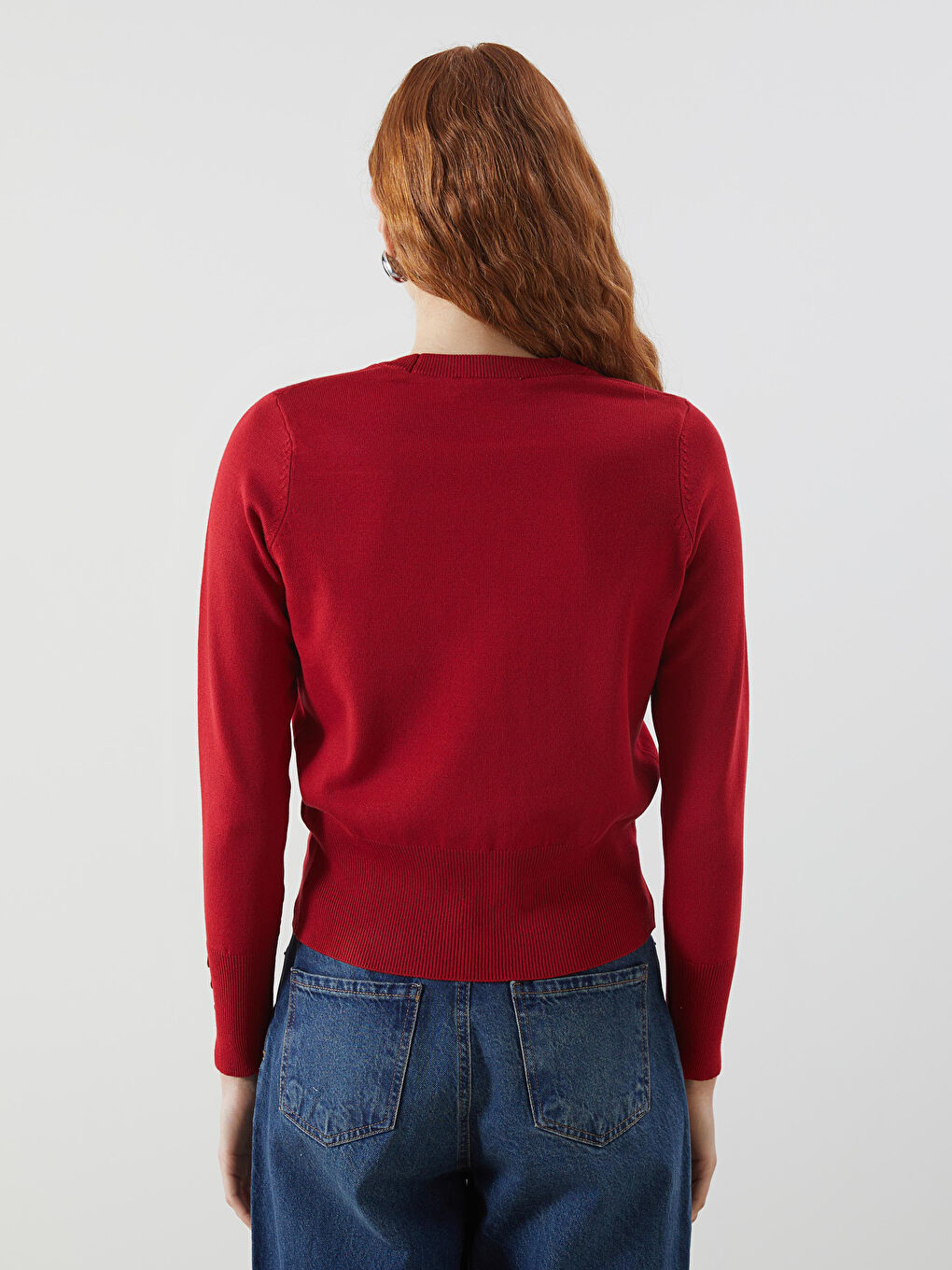 LCW Vision Woman ORANGE Jumper -W56061Z8-R22