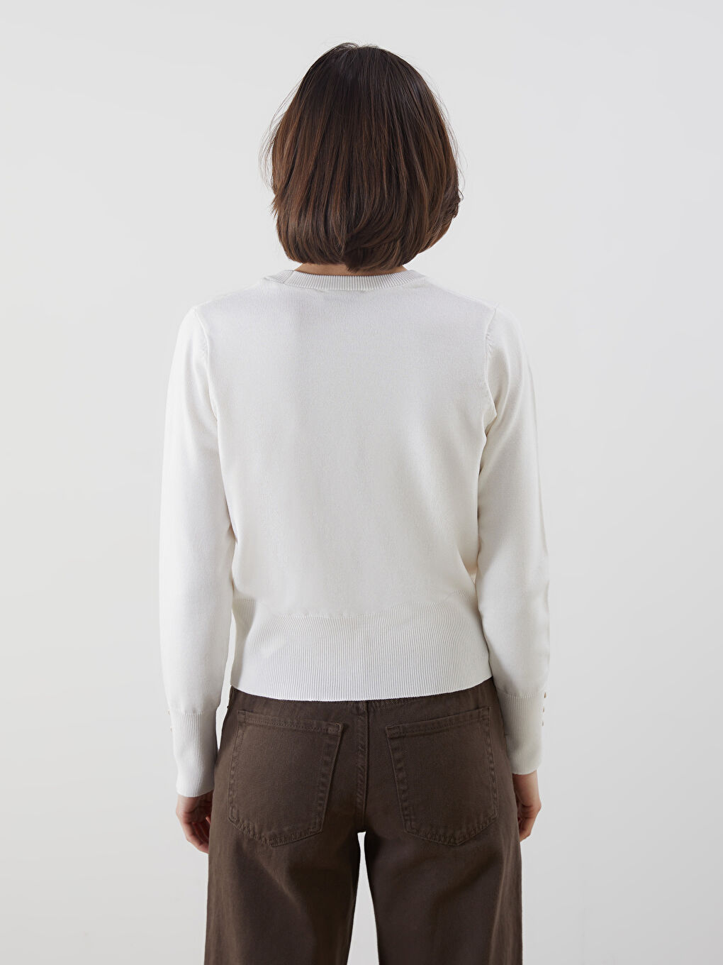 LCW Vision Woman ECRU Jumper -W56061Z8-FDU