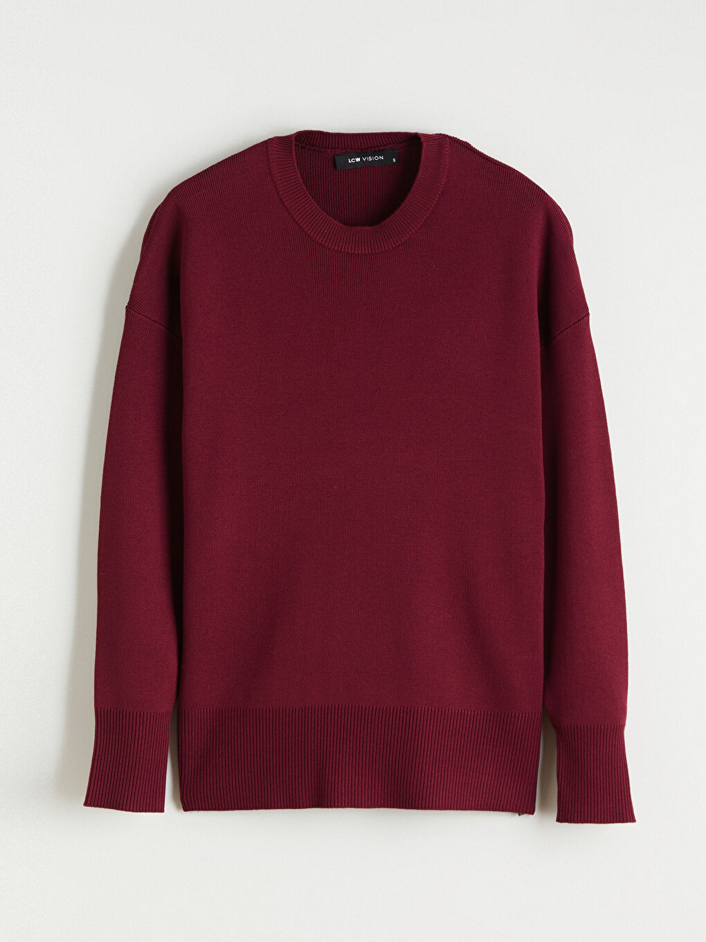 Crew Neck Women's Knitwear Sweater-4