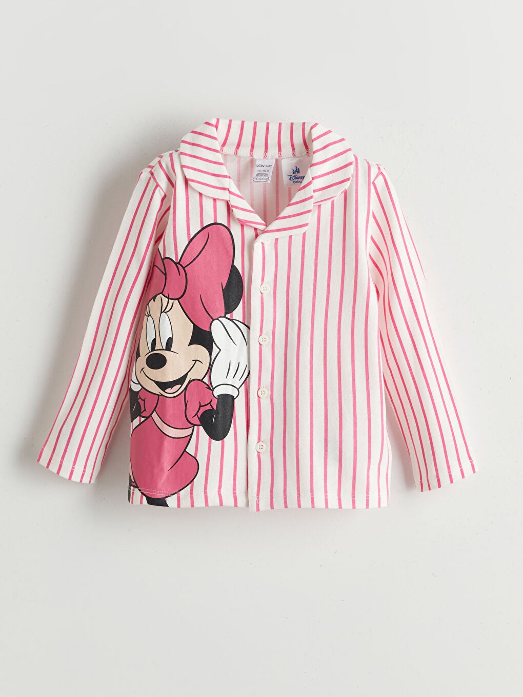 LCW baby Minnie Mouse Printed Baby Girls' Pyjama Set -W56085Z1-LRA
