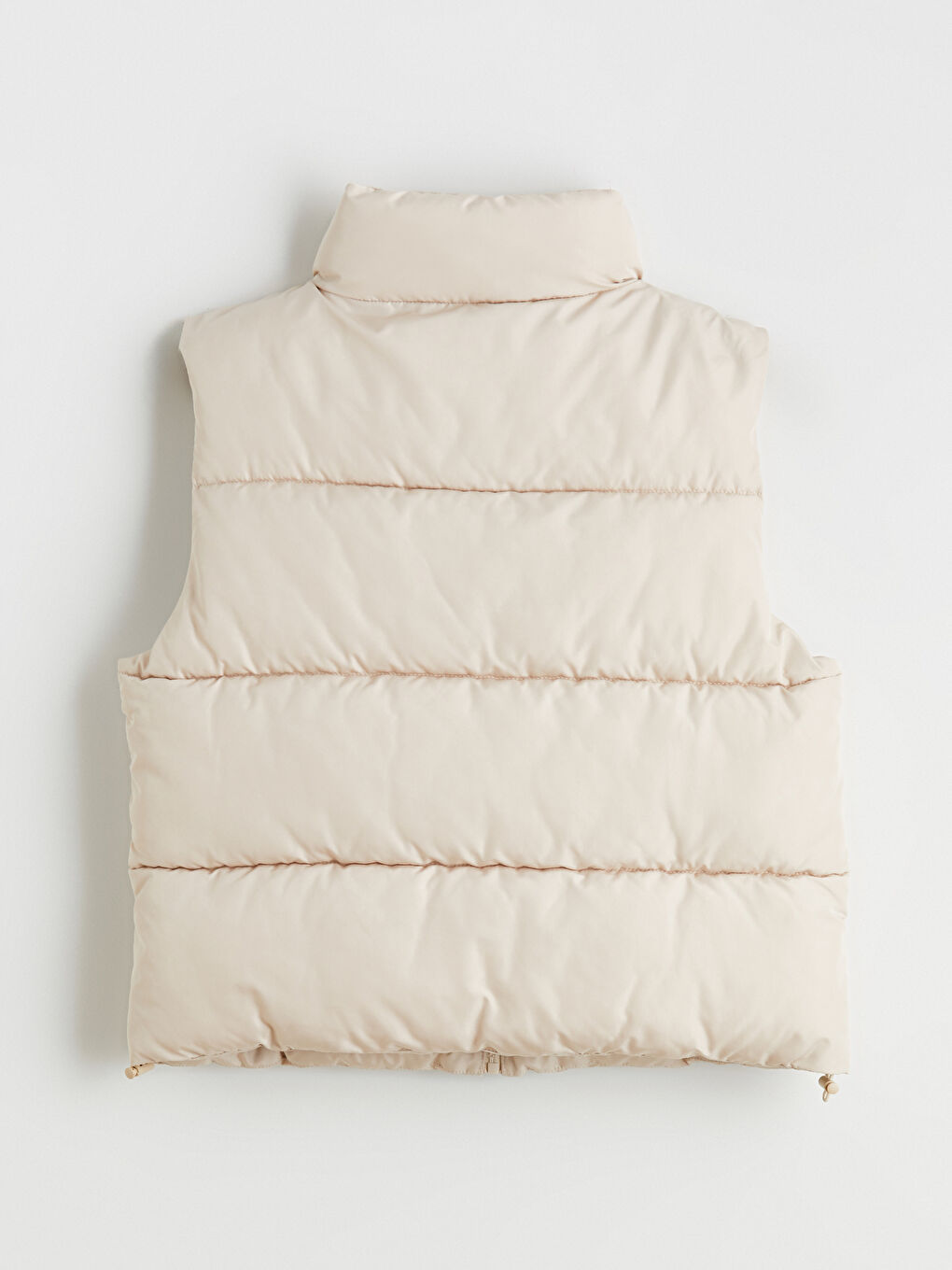 Funnel Neck Women's Puffer Gilet-2
