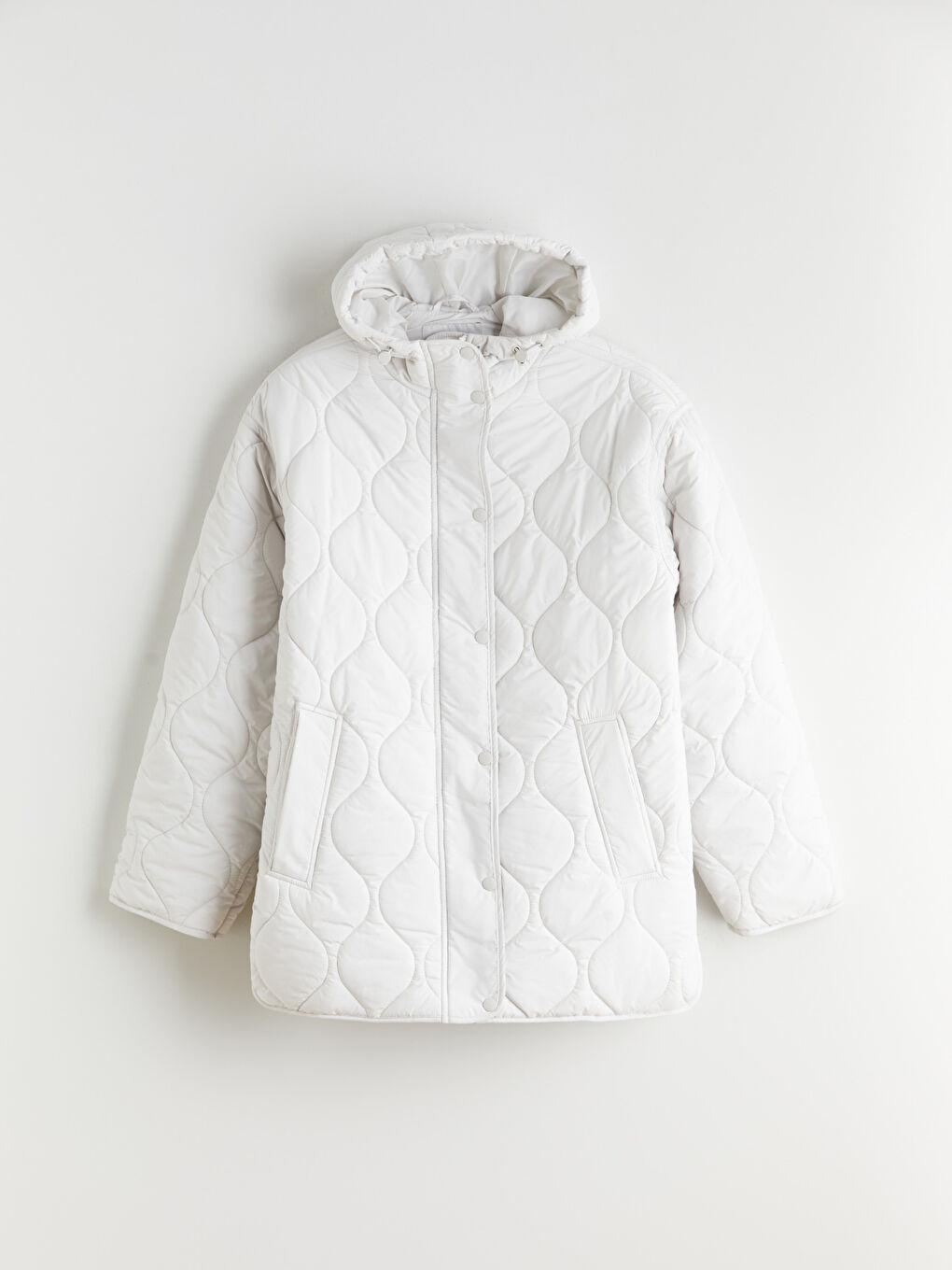 Hooded Quilted Oversize Women's Puffer Coat