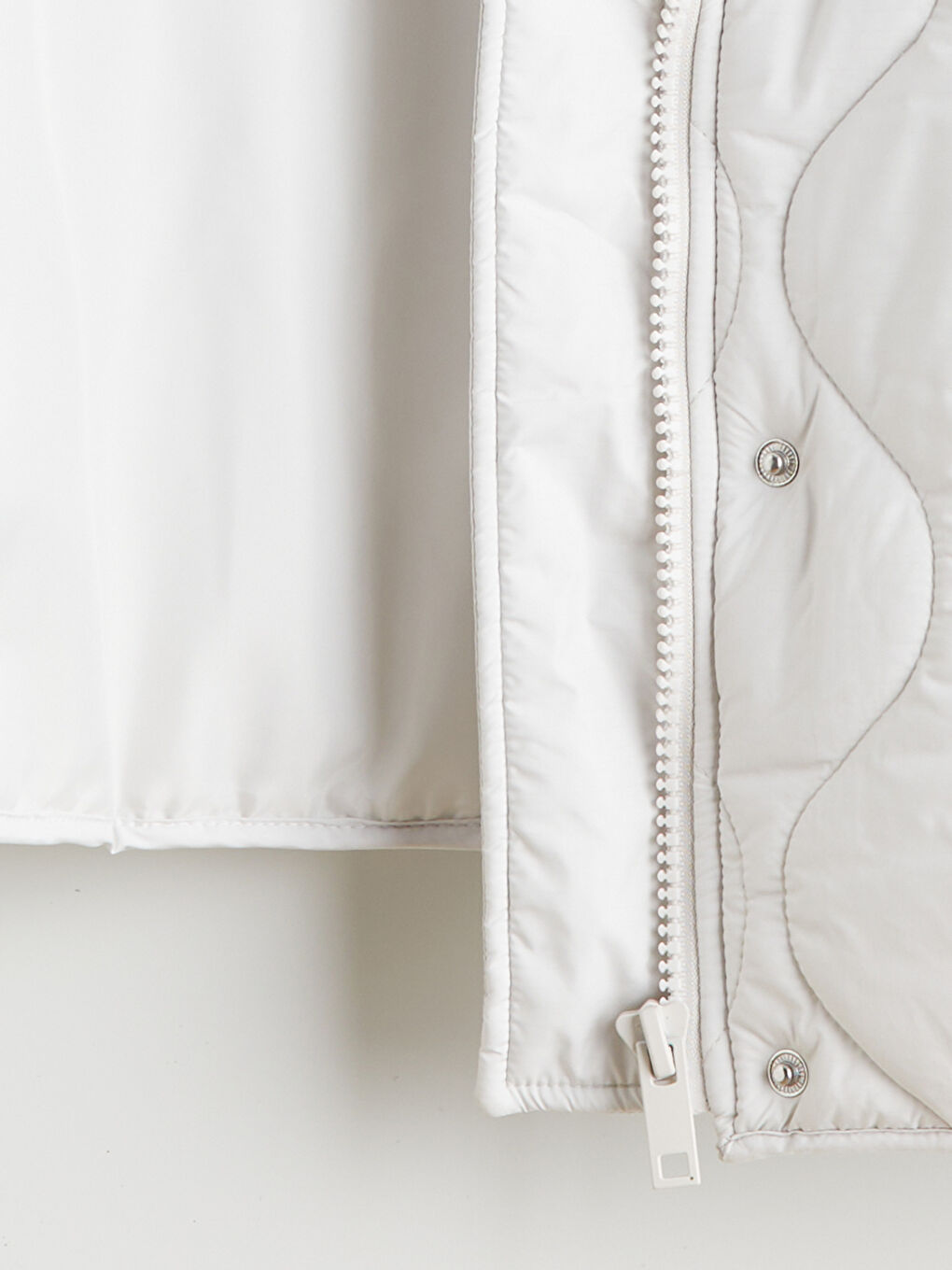 Hooded Quilted Oversize Women's Puffer Coat-2