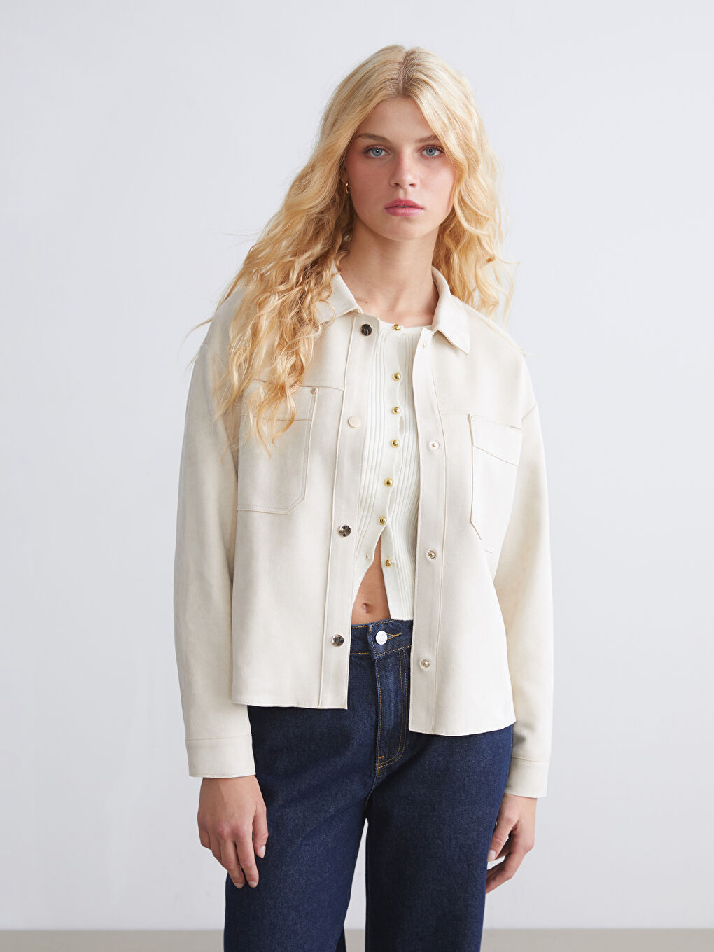 XSIDE Woman BEIGE Jacket -W56112Z8-YF0