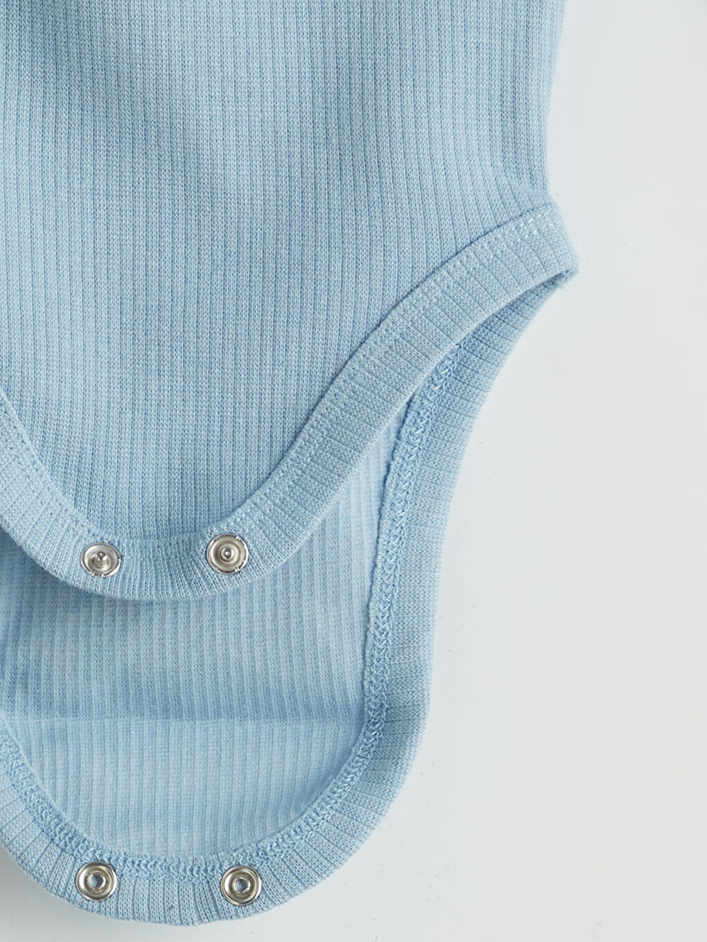 Mavi Basic Erkek Bebek Çıtçıtlı Body-3