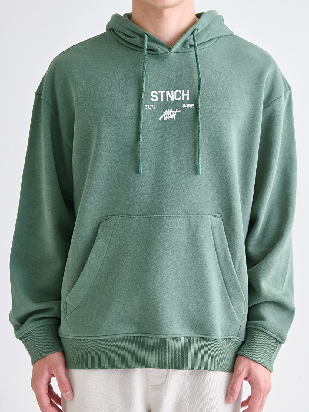 Long Sleeve Printed Men's Hoodie-2