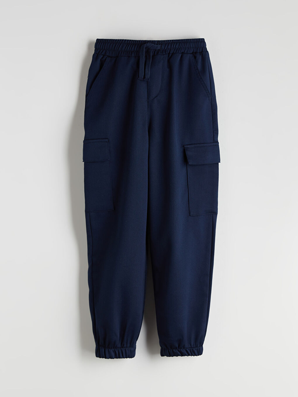LCW Kids Elasticated Waist Boys' Cargo Jogger Pants -W56145Z4-HRC
