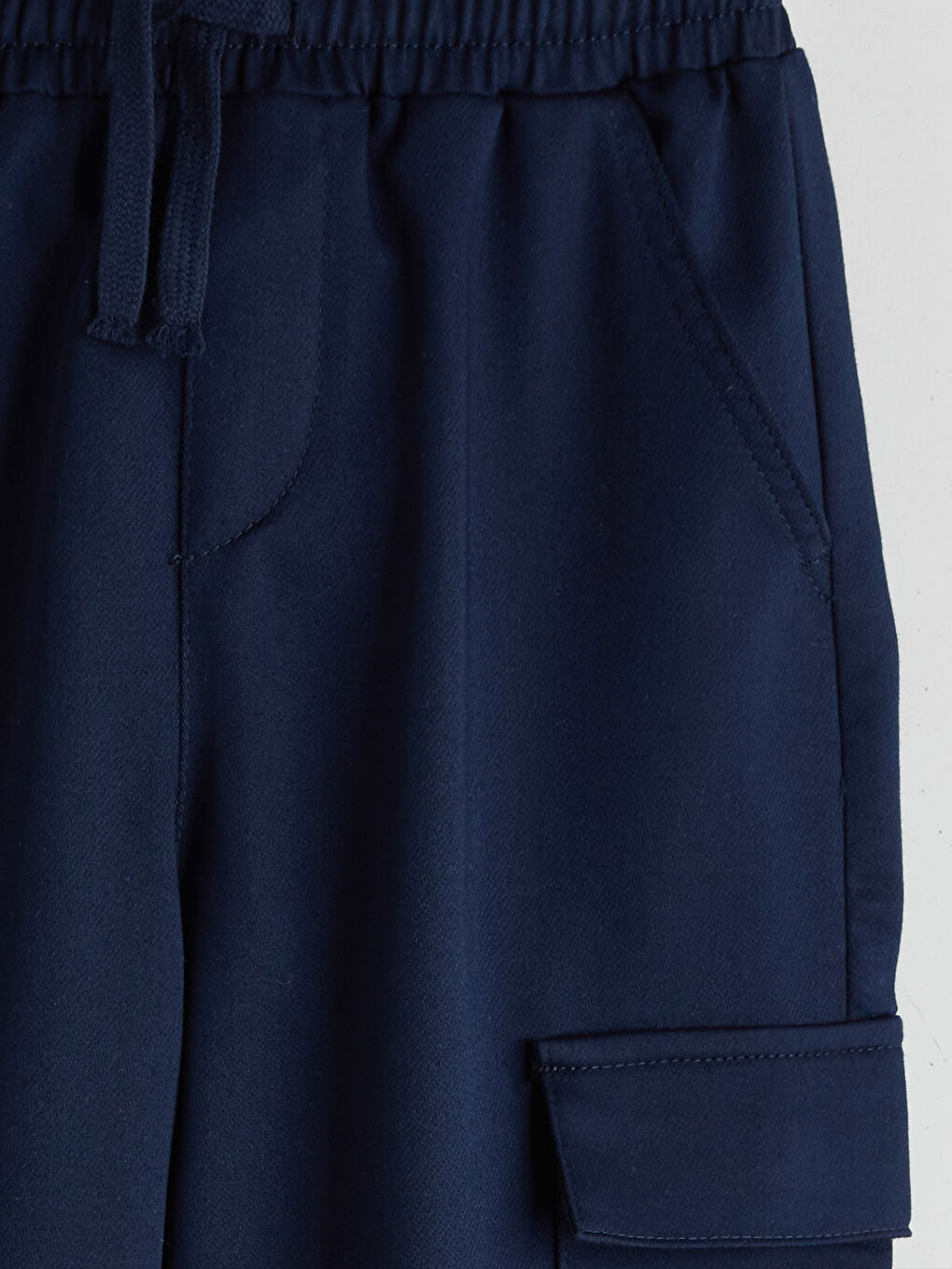 LCW Kids Elasticated Waist Boys' Cargo Jogger Pants -W56145Z4-HRC
