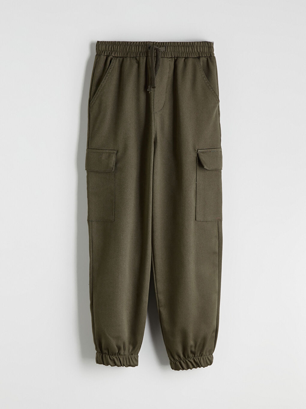 LCW Kids Elasticated Waist Boys' Cargo Jogger Pants -W56145Z4-L0B