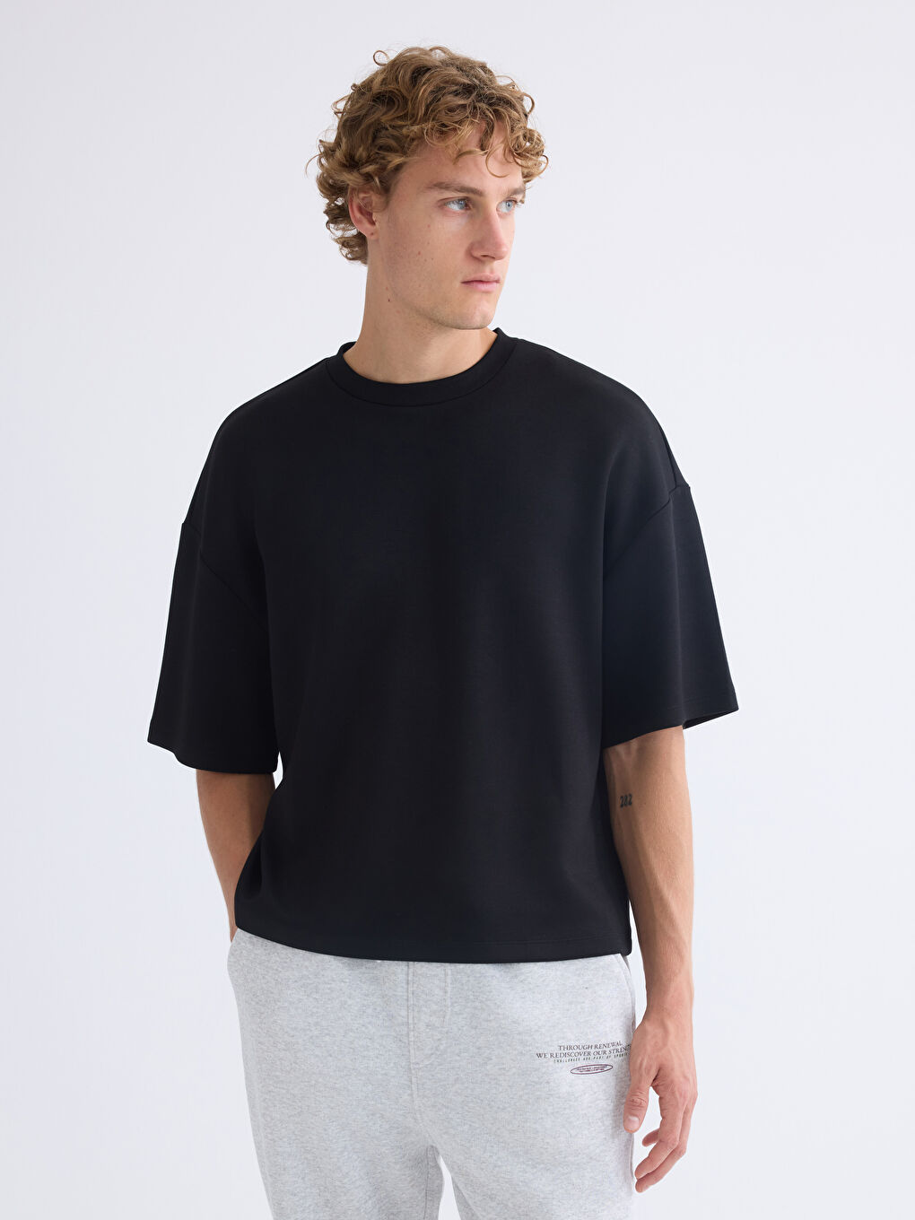 Crew Neck Men's Sports T-Shirt
