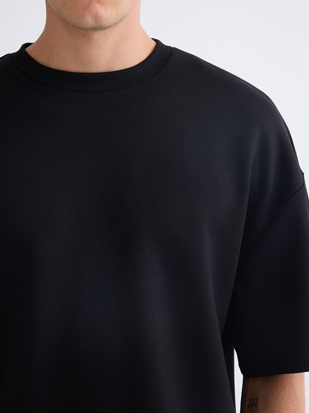 Crew Neck Men's Sports T-Shirt-2