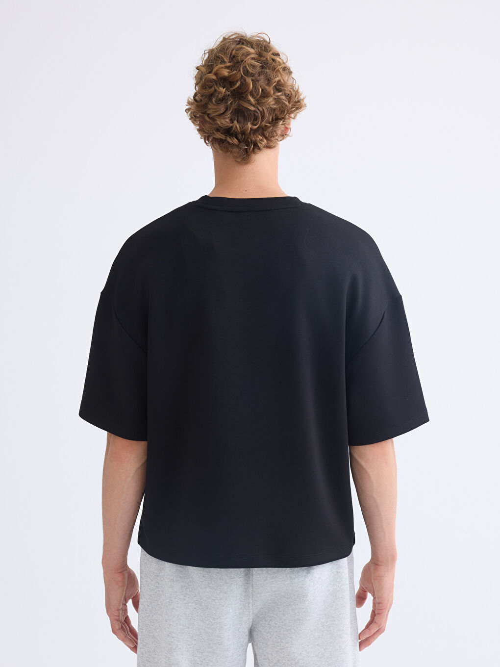 Crew Neck Men's Sports T-Shirt-3