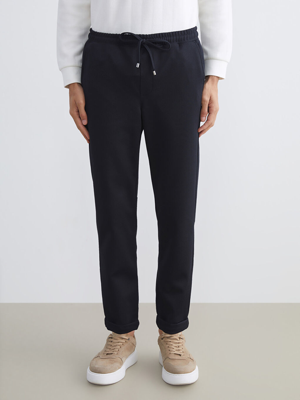 بنطلون رجالي بقصة عادية-1