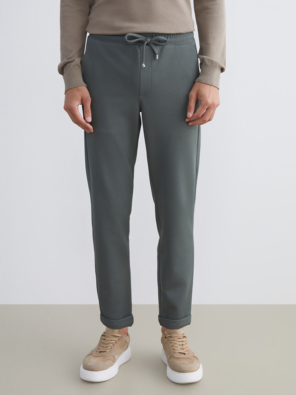 بنطلون رجالي بقصة عادية-1