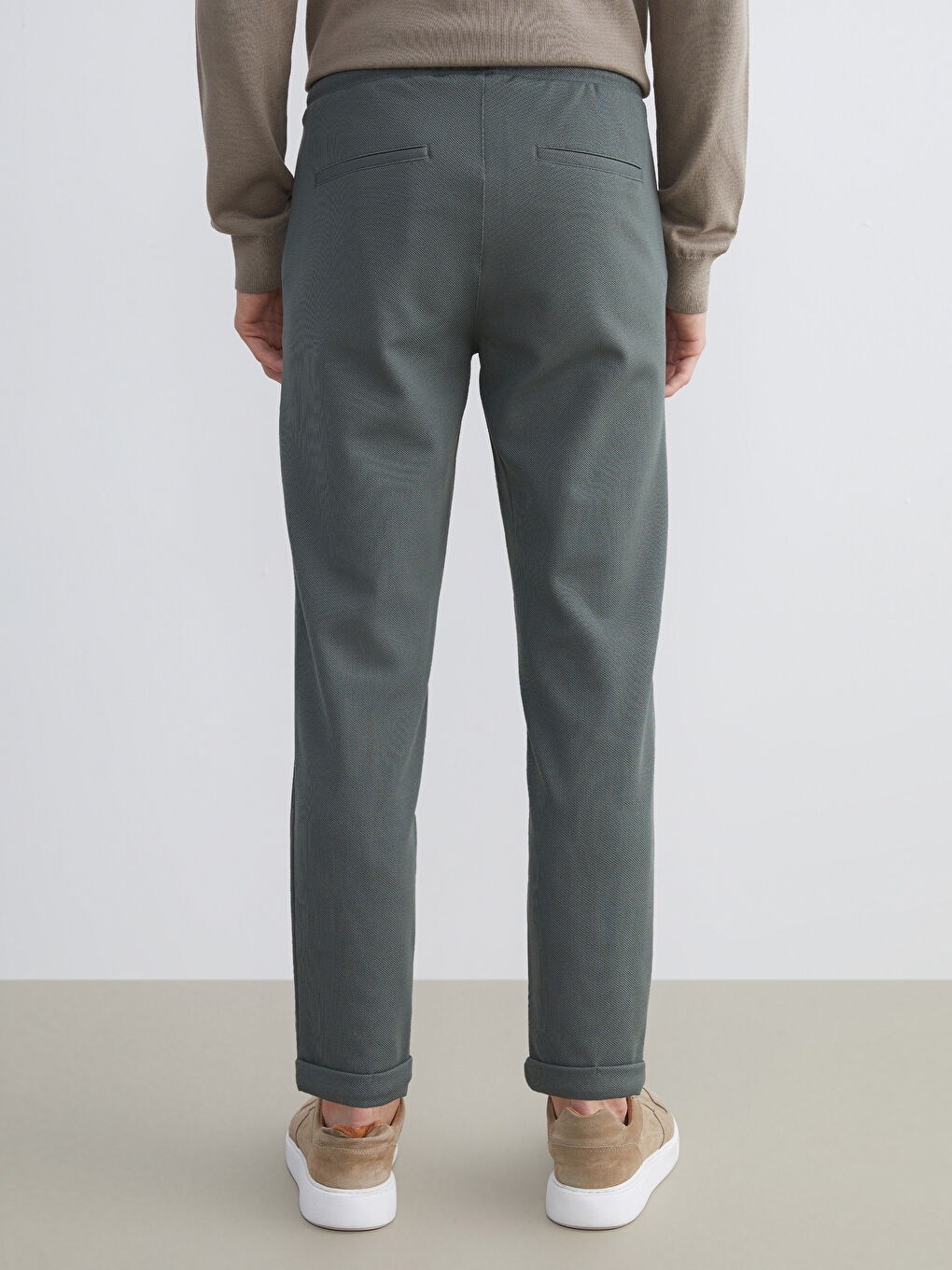 بنطلون رجالي بقصة عادية-3